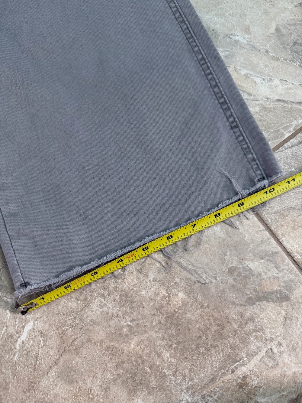 OAT New York Gray Wide Leg Pants - Picture 7 of 9
